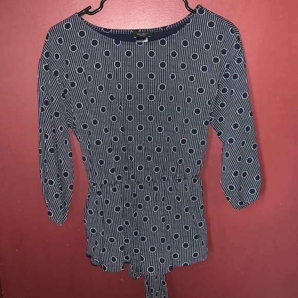 Ann Taylor Peplum Top | Small - Picture 1 of 5